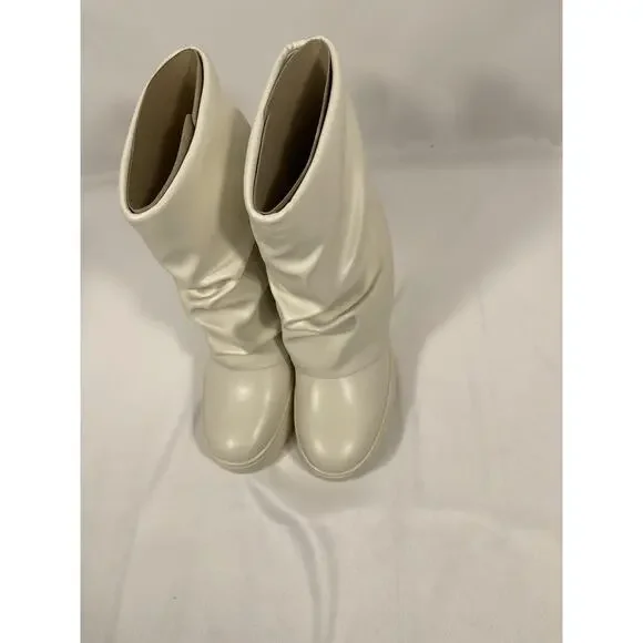 Guess Shoes Women's Size 8.5 GW GUINNA2 Platform Slouch Boots Casual Fashion - Picture 4 of 8